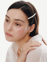 26SS★ Essence (Y) Pearl Plate Slim Hair Pin