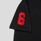 Horse Numbering Pique Short Sleeve Collar T-shirt