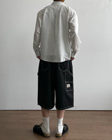 Angle Bermuda Denim Pants