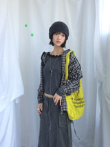 フェミニンフラットネックロングTシャツ