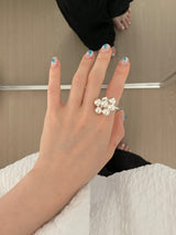 [Hearts2Hearts]Silver balls rings