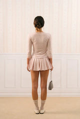 Estelle rose skirt