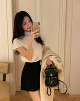 Danar pleated skirt
