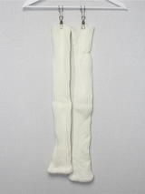 warmer loose socks ivory