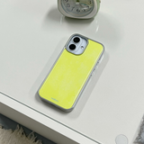 [MADE][Epoxy Silver Bumper Case] Lemon Case