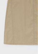 [MADE] Kipki Buckle Cotton Midi Skirt