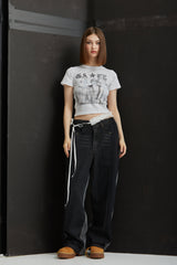 BIRD PANTS- BLACK