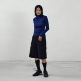 Basic Ribbed High-Neck