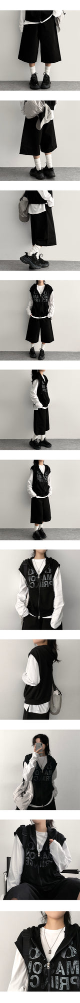 RAG Cotton Bermuda Shorts