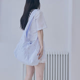 rivet cross bag (sky blue)