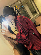 Lightweight High-Neck Side Track Wind Jacket 4color