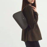 Lune Velo Hobo Bag Small Gray 