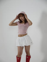  puff logo hoodie_pink