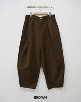 Volume Buckle Cotton Pants
