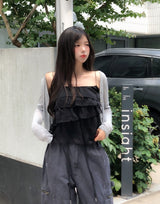 Eed Chiffon Tiered Blouse