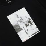 Ringer Tee Black