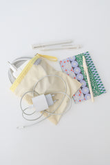 flat pouch (light yellow)