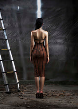 NONE Midi Mesh Dress