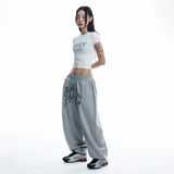 EASY See-through Crop Short Sleeve - WHITE
