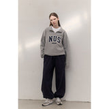 Huke x Nus. ハーフジップアップ（GREY）