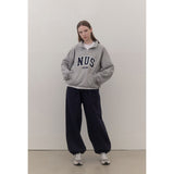 Huke x Nus. ハーフジップアップ（NAVY）