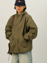 DE Hood Short Fishtail Parka