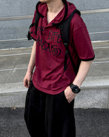 Save Layered Hood Short Sleeve