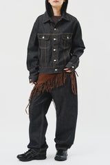 Julie Non Fade Raw Denim Jacket