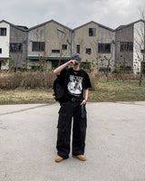 Tech Double Cargo Wide Pants