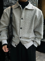 INF High-neck cardigan