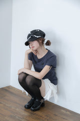 ビッグ リボン パンツ(WHITE)