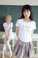 frill balloon skirt(grey)