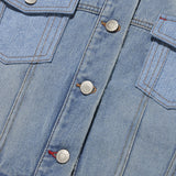UNI WASHING スタンダードデニムジャケット - BLUE