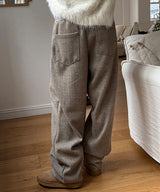 [Unisex] Viscos knit banding pants(3color)