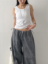 Ava Ribbed Sleeveless Top