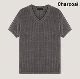 Robert Velour V-neck short sleeve T-shirt