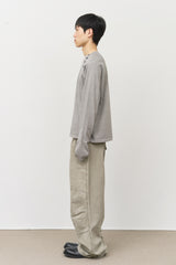 ボブピグメント長袖Tシャツ