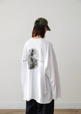 ツキオーバーサイズロングスリーブTシャツ