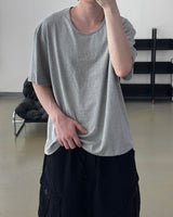 Erne Crop Over U Neck Short Sleeve Tee