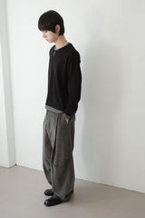 layered double knit