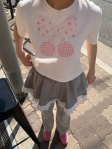[by LILLOVE] cherrybell t-shirt