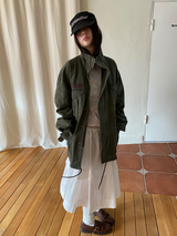 washed field jacket
