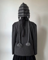 Big Button Half Coat