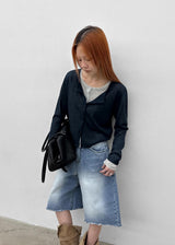 [MADE] Shayden Round Linen Knit Cardigan