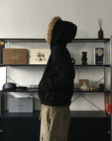 [Fleece] OW ラクーンフーデッドジップアップ (2C)
