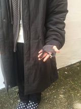 Two Way Cozy Textured Knit Hood
