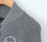 Real Button Embroidered Knit Cardigan