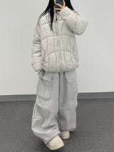 fluff cargo sweat pants