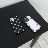 22 dot case - white 