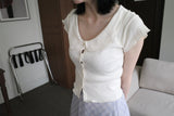 Lovely frill cardigan (4color)